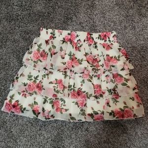Rue 21 girls floral skirt